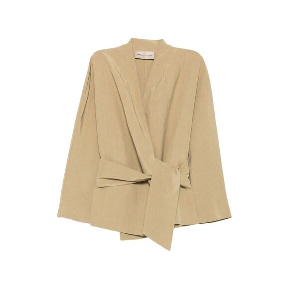 CORTANA Jackets & Blazers - Cortana Women Simona Linen And Silk Jacket